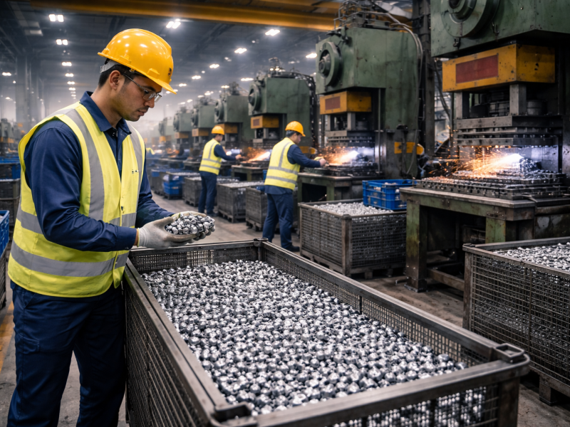 VKS Estampaciones Metalúrgicas · Producción Industrial de Elementos de Fijación a Medida